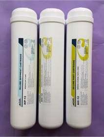 Resim 3 Lü Kapalı Kasa Ilk Üç Filtresi 2,5" Su Arıtma Cihazları Filtres 