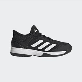 Resim adidas Ubersonic 4 K Siyah - Beyaz Kadın Tenis Ayakkabısı IG9531 