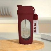 Resim Meridiangoods Kırmızı 7000 Rpm Taşınabilir Elektrikli Otomatik Shaker Blender 