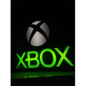 Resim Devotech Xbox LED ışıklı Lightbox Masa Üstü Lamba 