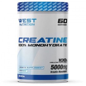 Resim West nutrition Kreatin Monohidrat 300 gr 60 Servis Aromasız 
