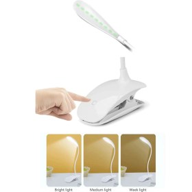 Resim After Times Çok Fonksiyonlu 360 Masa LED Işığı Gece Lambası Kitap Okuma 