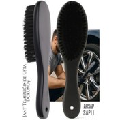 Resim Eco Lounge BX Jant Temizlik Fırçası Hassas Jant Temizleme Fırçası Ahşap Saplı 