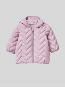 Resim Benetton Unisex Bebek Mont 1-18 Ay Pembe 