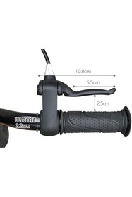 Resim Genel Markalar Bisiklet Siyah Fren Kolu Sağ Sol Takım Bmx Çocuk bisikleti 2 parmak 