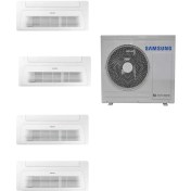 Resim Samsung Wind Free Multi Tek Yön Kaset 1+4 Sistem AJ080TXJ4KH/EA 9+9+9+9 BTU Duvar Tipi Klima 