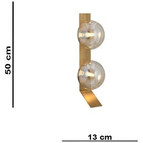 Resim Lampaluce Modern Tasarımlar Incinta 2'li Aplik Eskitme 