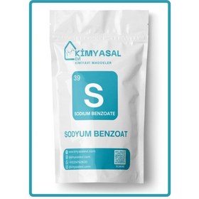 Resim SODYUM BENZOAT-SODIUM BENZOATE hammadde 500g 