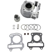 Resim ÇELİKMOTO DELTAFORCE HONDA TODAY 50 SILINDIR (12P-37.8X59/GUMUS) #DFEN.13G01.ZF0 