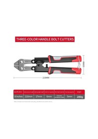 Resim Conventions1 Çok Fonksiyonlu 8 İnç Tel Kırıcı Makas Çelik Çubuk 