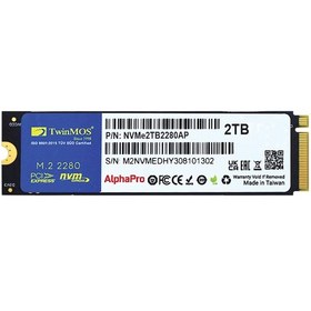 Resim Twinmos TLC 3DNAND 2 TB M.2 Pcie Gen3 NVME SSD 
