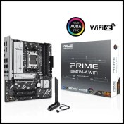 Resim Asus Prıme B840M-A Wı-Fı, 4xddr5, 3x M.2, Hdmı, 2x Dp, Type-C, Wı-Fı 6e, Bluetooth 5.3, Amd Ryzen 9000 Serisi, Am5 Soket Anakart 
