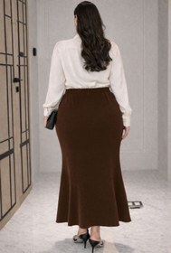 Resim CNG MODA Büyük Beden Balık Etek 