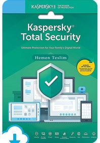 Resim Kaspersky Total Security 3 Cihaz 1 Yıl 