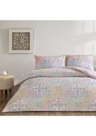 Resim Taç Nevora Ranforce Tek Kişilik Nevresim Takımı Pembe 000000001000050421 Pembe 