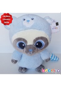Resim Yoohoo Lisanslı Uyku Arkadaşım Peluş Mavi 28cm 