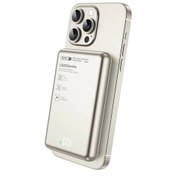 Resim Totu PB-1008 10000 mAh 20W PD QC 3.0 MagSafe Manyetik Kablosuz Hızlı Şarj Destekli Slim Powerbank 