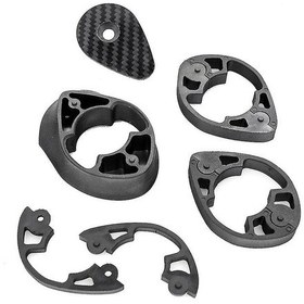 Resim Fosenze Pinarello Most F Serisi İçin Hava Dinamikliği Artırıcı Karbon Fiber Bisiklet Kolu Distans Kit, Hafif Ve Dayanıklı Siyah Plastik 