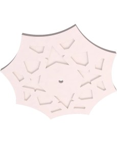 Resim Motifpiyer Lamba Tavan Göbeği-Sekizgen-egri-44-56cm-2 Adet 