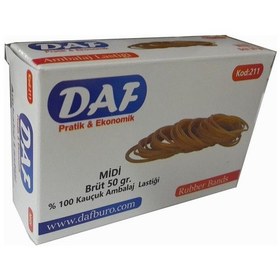 Resim Ambalaj Paket Para Lastiği 50 Gr 1 Paket Brons Ambalaj Lastigi %100 Kauçuk 1 Paket-DAF-AMBLJLSTG-50GR-1PK 