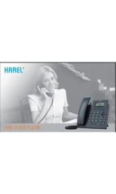 Resim Karel IP310 POE Masaüstü IP Telefon 