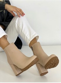 Resim Sibel Oskaybaş Kadın, Bootie, Bilek Boy, Kalın Topuk CO637819SO 
