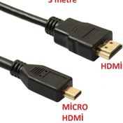 Resim MOLIX Hdmi To Micro Hdmi Kablo 3 Metre 