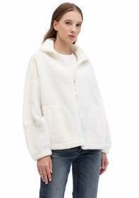 Resim WL CHEN 6GF749 5PR Ekru Kadın Mont 