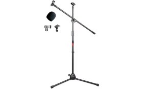 Resim Braventa Collection MS06S Mikrofon Standı - Mikrofon Sehpası (Sünger ve Tutacak Dahil) 
