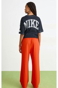Resim Nike 24.7 Dri-Fit Heritage High Waisted Wide Leg Training Kadın Pantolon KUZEY SPORT 
