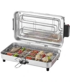 Resim Taner Mangalcı Macro Boy Elektrikli Izgara Mangal Barbekü 1300W 45X27CM 