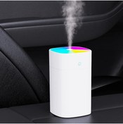 Resim Vioma Aksesuar Ultrasonik Hava Nemlendirici ve Aroma Difüzörü- LED Işıklı Buhar Makinesi 