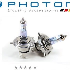 Resim 12V 60-55W H4 Photon Xtreme Vısıon %150 Fazla Işık Takım - 2 Adet 