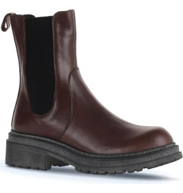 Resim Bueno Shoes Kahverengi Deri Kadın Topuklu Bot 01WD2100 01WD2100 