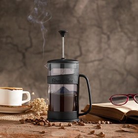 Resim Mithra Life 400 ML Siyah Renk French Press MIT1089 