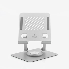 Resim fiigo 360 Derece Dönebilen Tablet ve Telefon Standı Metal Silver 