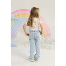 Resim Minycenter Kız Çocuk Denim Pantolon 2 Yaş-6 Yaş Mavi 