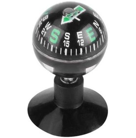 Resim 4,5cm Vantuzlu Pusula Siyah 