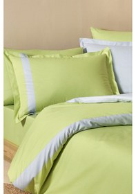 Resim Özdilek Colour Stripe Tek Kişilik Nevresim Takımı Yeşil 