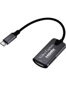 Resim Type C Video Capture Yakalama Kartı Uçlu HDMI To Type-C Pc Bilgisayar Video Yakalama (Hdmı Aktarma Için Kullanılmaz) 