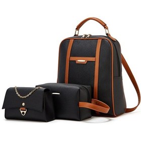 Resim Hafif Sırt Çantası İş Sırt Çantası Üç Parçalı Sırt Çantası Pembe 