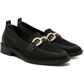 Resim Oxford Klasik Kadın Mar-25y-039-09 John May Siyah Triko Siyah 