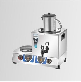 Resim Midinoks Md.gt01 Elektrikli Tek Demlikli Pleytli Kahveci Çay Ocağı Takımı - Demlik Dahil 8 Lt 