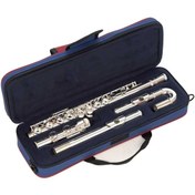 Resim John Packer JP011CH Curved Silver Plated Yan Flüt 