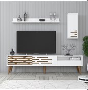 Resim Variant Valensiya Tv Ünitesi - Beyaz / Beyaz 