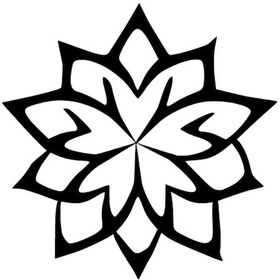 Resim Mandala Sticker 20 X 20 Cm 