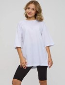 Resim Repost Beden Eğitimi İçin Oversize Beyaz Temel Tişört 455446743 Beyaz 