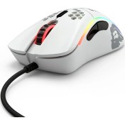 Resim Glorious Model D Kablolu Mat Beyaz Orta/Küçük El RGB Oyuncu Mouse GLO-MS-DM-MW 