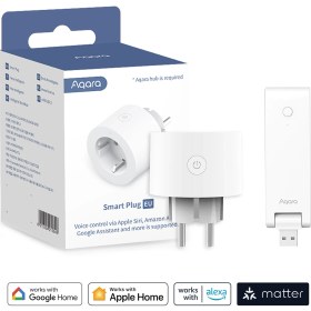 Resim Aqara Akıllı Tekli Priz ve E1 Akıllı Kontrol Hub Kiti 