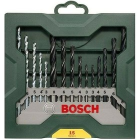 Resim Xianwen Bosch Mini-x-line 15 Parça Karışık Matkap Ucu Seti - 
